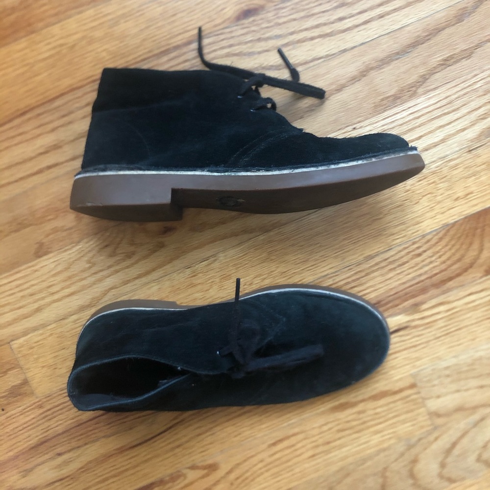 Clarks Original Desert Boots in Black Suede